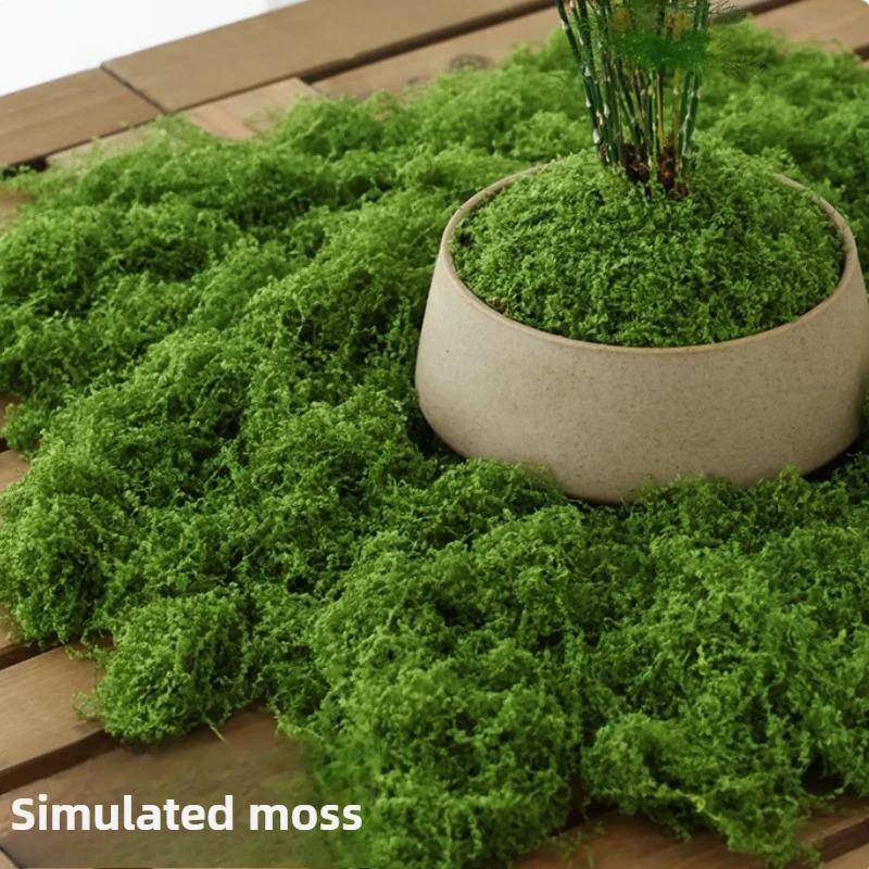 Realistic Artificial Moss Turf - đánh giá và giá Preserved Moss Sheet